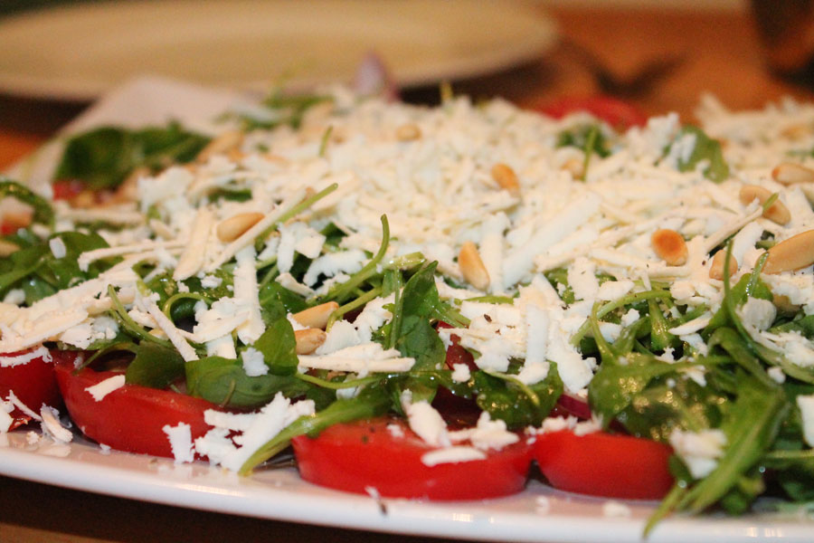 Tomaten Rucola Salat - einfach nur lecker dieser Salat