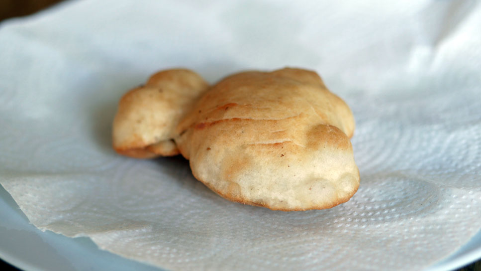 Bhatura - indisches Fladenbrot
