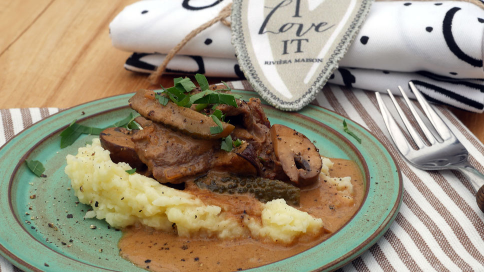 Boeuf Stroganoff - Rezept