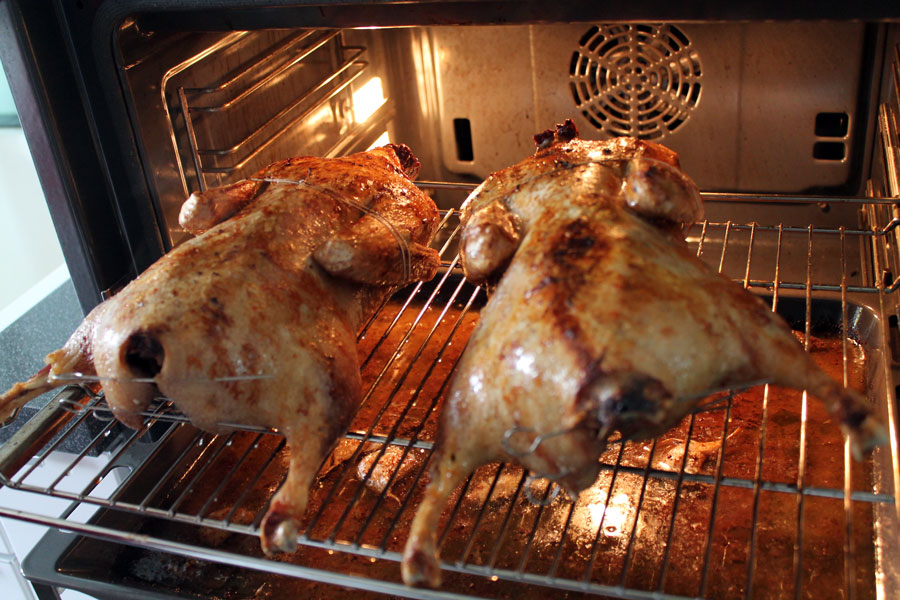 Ente aus dem Backofen