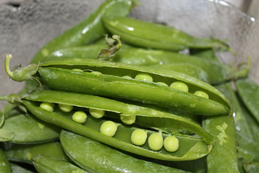 Erbsen Spargel Gemüse