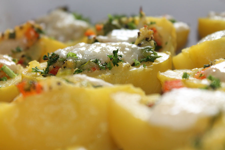 Gefüllte Kartoffeln