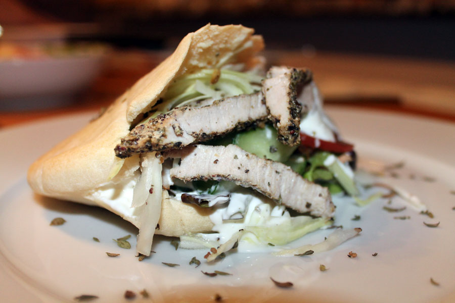 Gefülltes Pita Brot