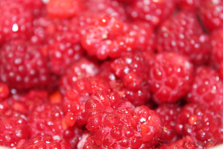 Himbeer Sauce - für viele Desserts 