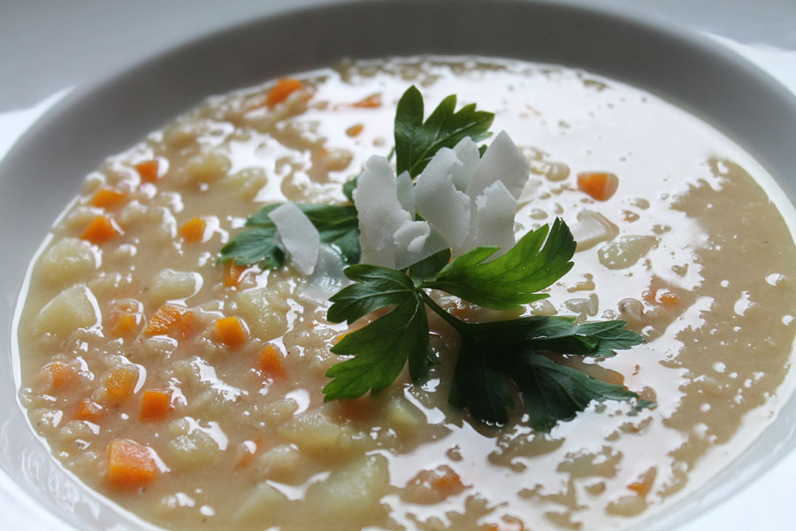 Indische Linsensuppe