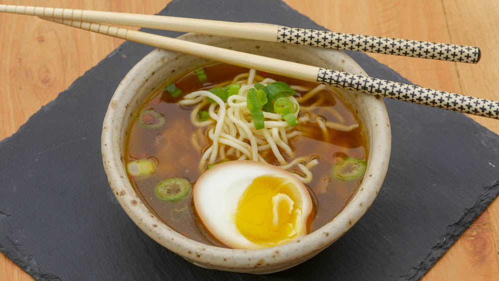 Japanische Nudelsuppe