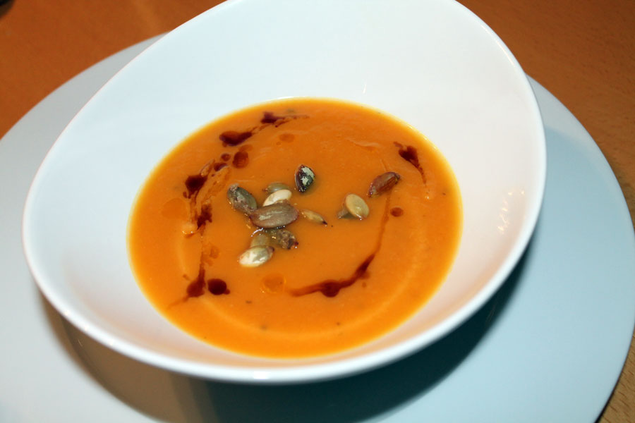 Kürbissuppe