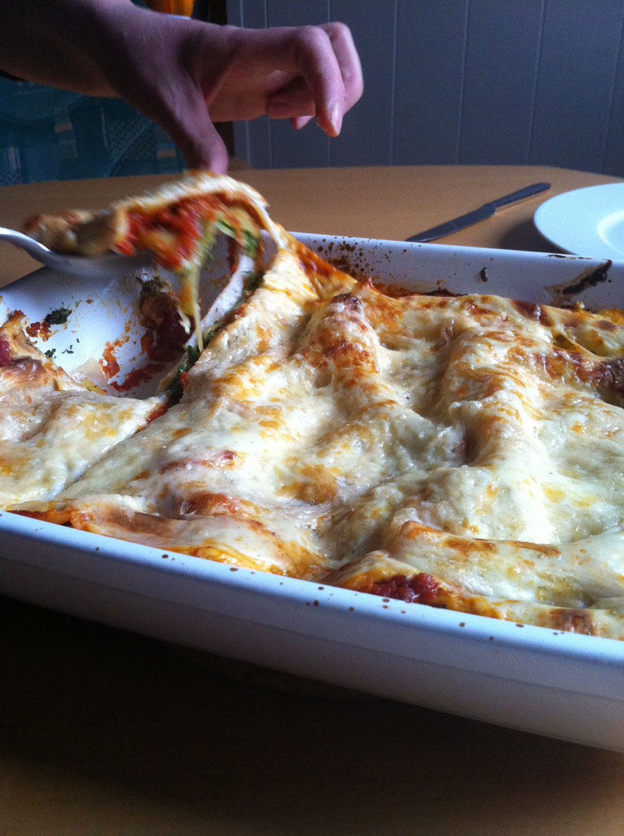 Lasagne mit Béchamel Sauce