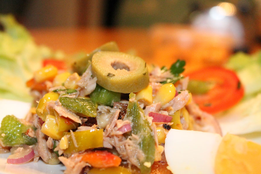 Mediterraner Thunfischsalat - Mein schelles Salat-Rezept