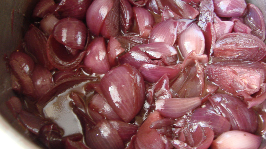 Portweinzwiebeln