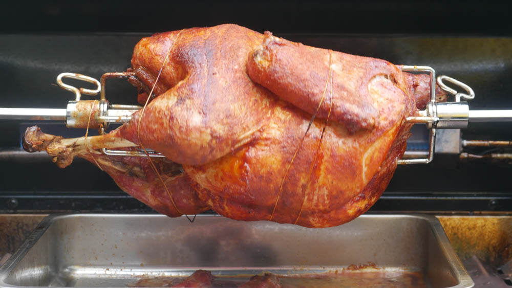 Pute Rezept - im Ganzen gegrillt