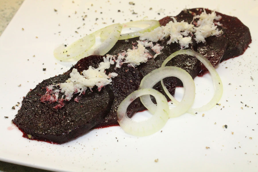 Rote Beete - im Ofen gegart