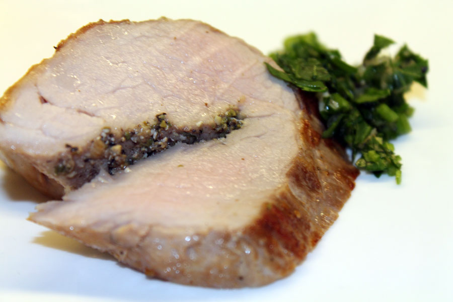 Schweinefilet mit Gremolata