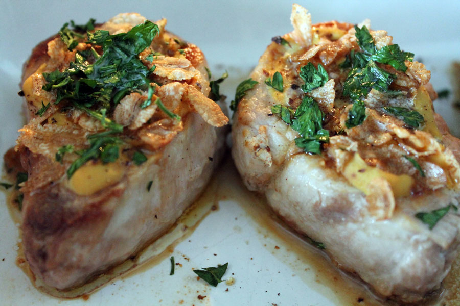 Schweinefilet mit Kräuterkruste