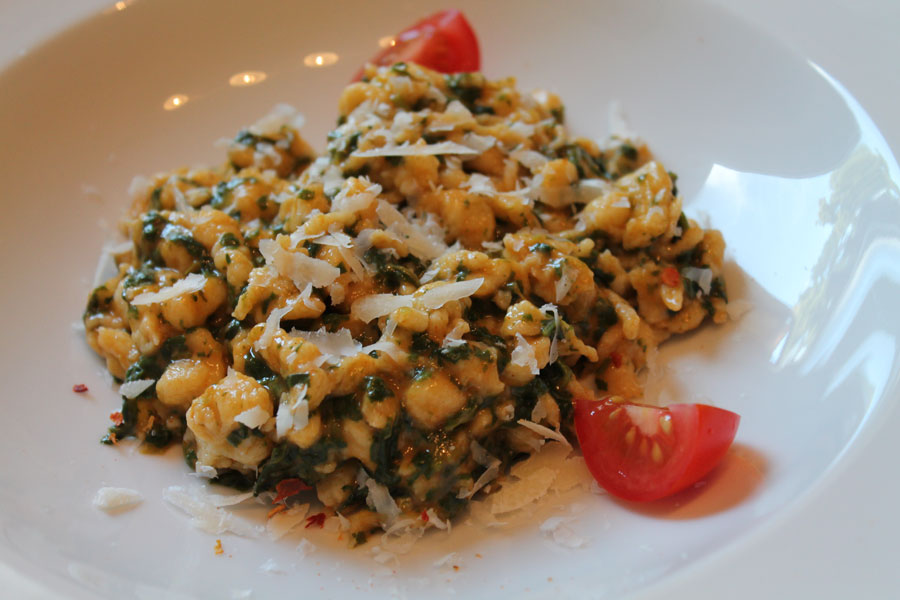 Spinat Spätzle - Ein Spätzle - Rezept einmal anders