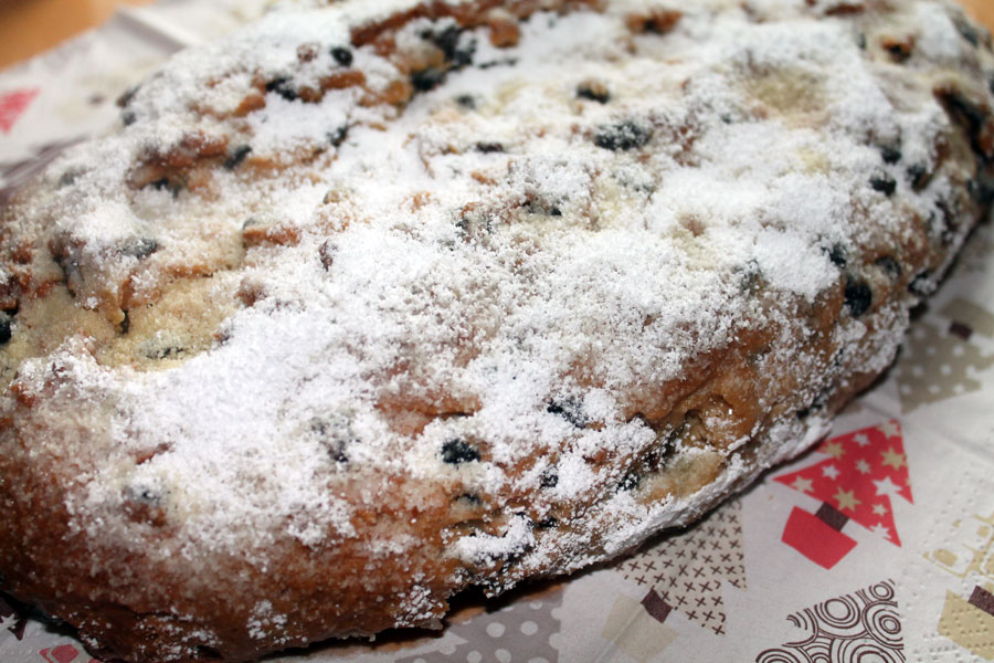 Stollen selbstgebacken