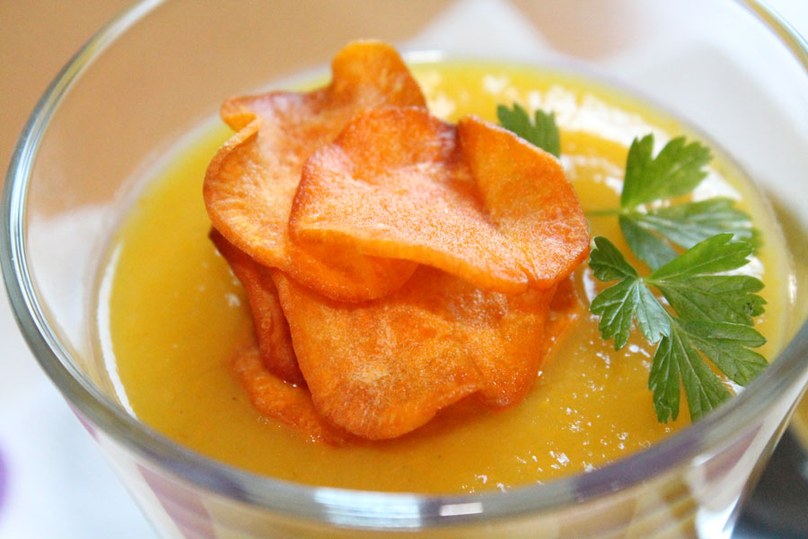 Süßkartoffel Chips