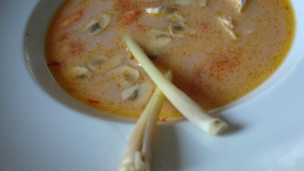 Tom Kha Gai Suppe Thailändischer Art