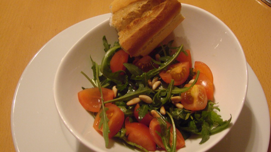 Tomaten Rucola Salat