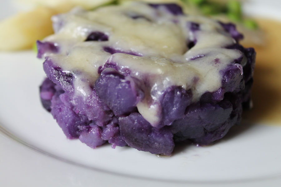 Überbackene Trüffelkartoffeln