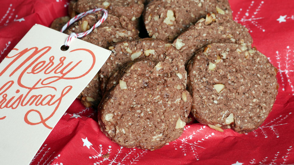 Weihnachtsplätzchen - Hafer Cookies