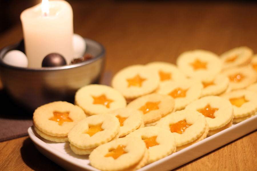 Weihnachtsplätzchen - Spitzbuben