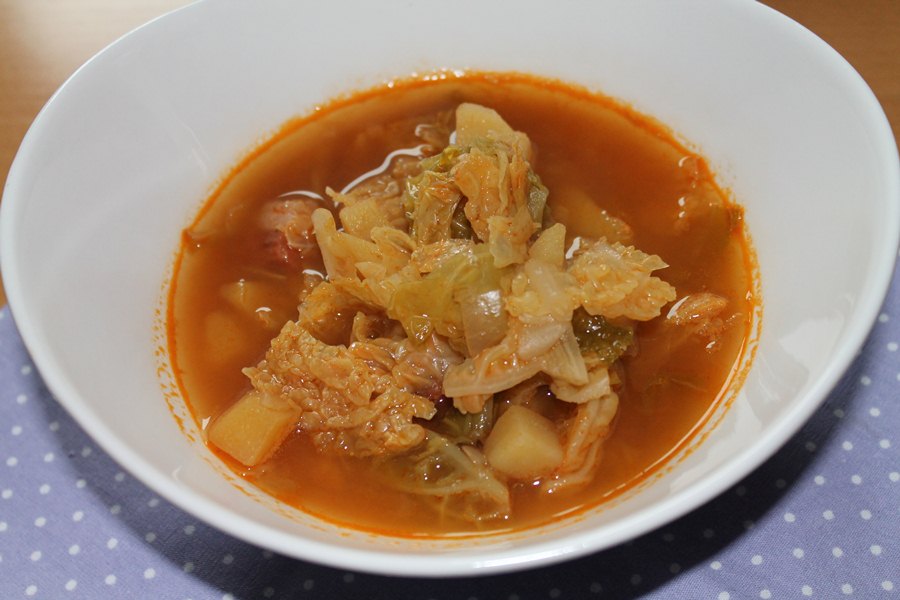 Wirsingkohl Eintopf ungarischer Art