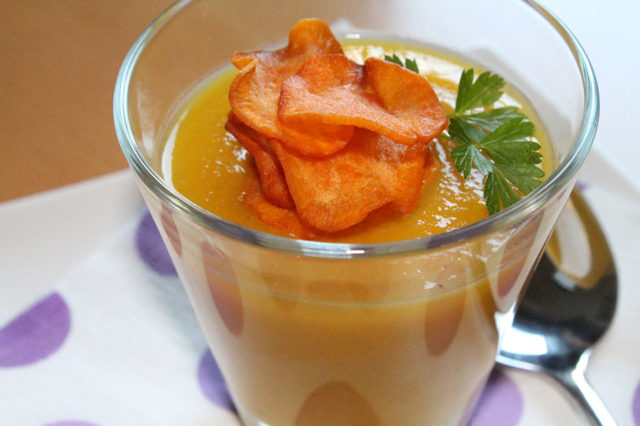 Zucchini Kohlrabi Suppe