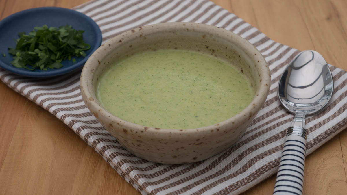 Zucchinicremesuppe
